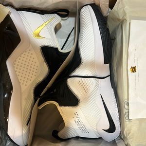 James Lebron JAMES SOLDIER xiv 14 promo met gold black Akron BBZSGRMR